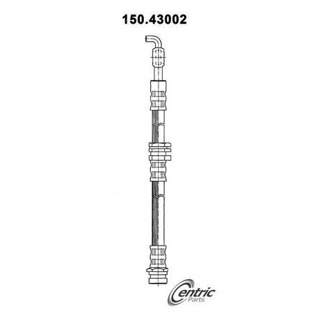 Centric Parts BRAKE HOSE 150.43002